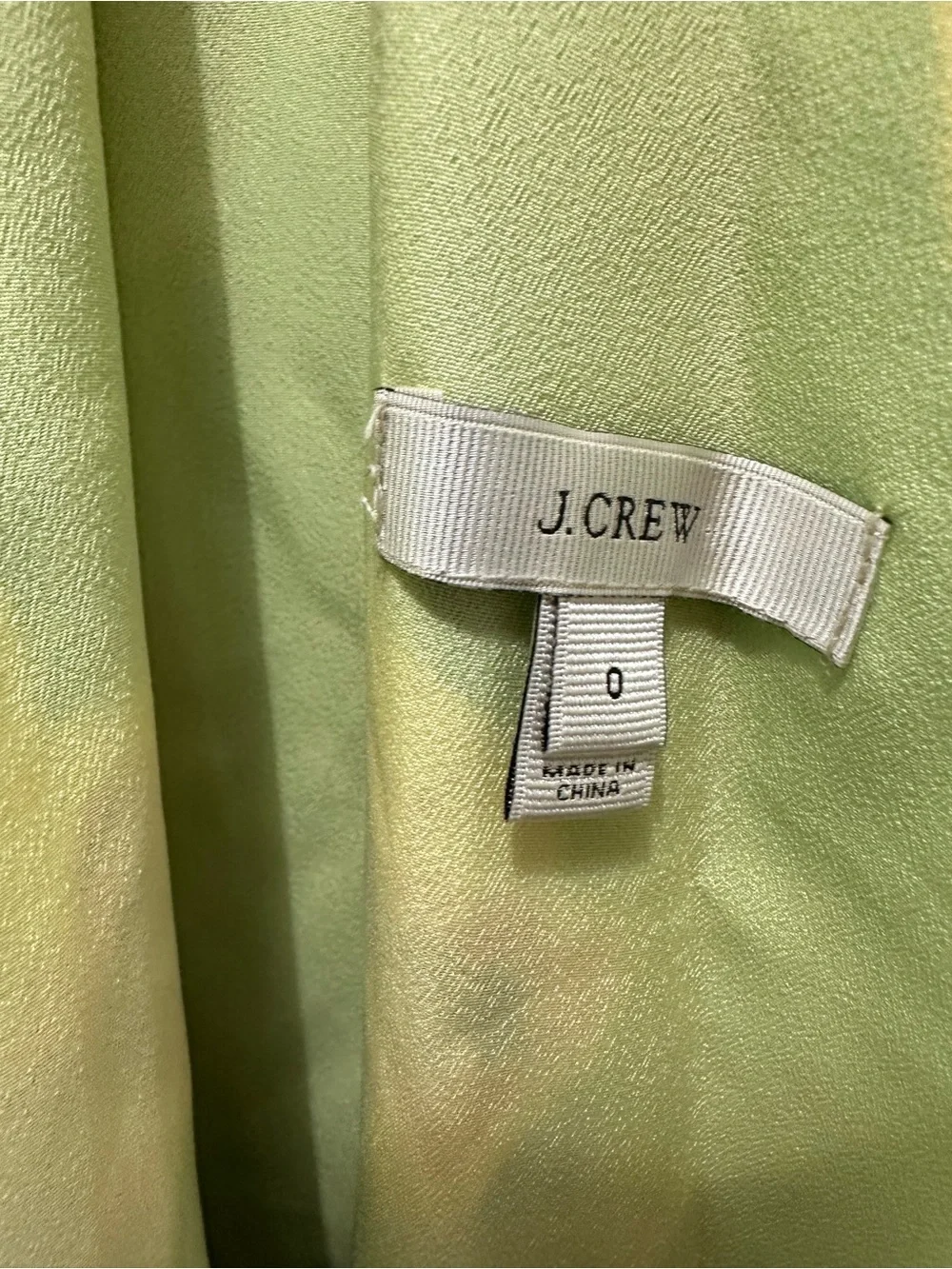 J. Crew silk halter neck mini dress floral green size 0